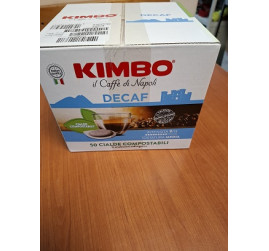 Кафе дози Kimbo Decaffeinato 50 бр.