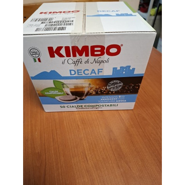 Кафе дози Kimbo Decaffeinato 50 бр.