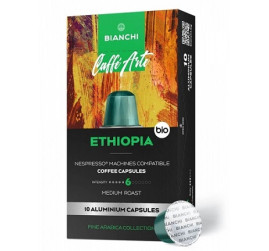 BIANCHI CAFFÈ ARTE ETHIOPIA BIO КАФЕ КАПСУЛИ 10 БР